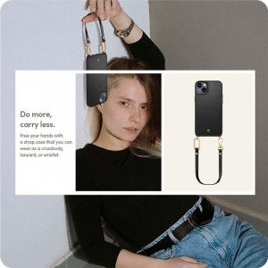 Оригинален гръб с презрамка SPIGEN Cyrill Classic Charm MagSafe - iPhone 14 Plus черен - Img 12