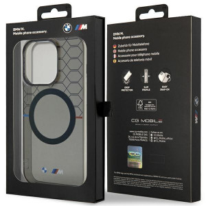 Оригинален гръб BMW Pattern MagSafe - iPhone 13 Pro Max сив - Img 8