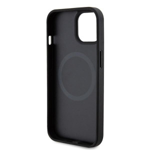 Оригинален гръб FERRARI Carbon Metal Logo MagSafe FEHMP15SPTEK - iPhone 15 черен - Img 7