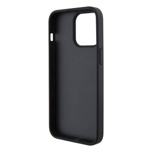 Оригинален гръб FERRARI Perforated Waves Metal Logo - iPhone 15 Pro червен - Img 7