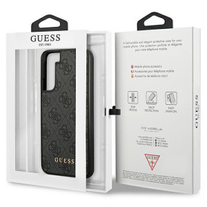 Оригинален гръб GUESS 4G Metal Gold Logo GUHCS23SG4GFGR - Samsung Galaxy S23 сив - Img 8