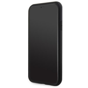 Оригинален гръб GUESS 4G Printed Stripe MagSafe GUHMN61P4RPSK - iPhone 11 черен - Img 5