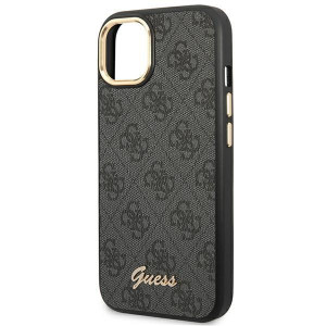 Оригинален гръб GUESS 4G Vintage Gold Logo GUHCP14MHG4SHK - iPhone 14 Plus черен - Img 6