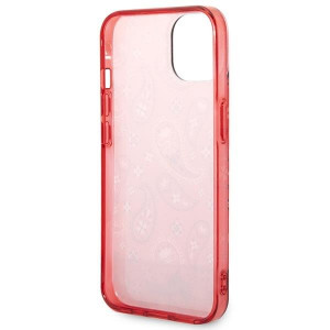 Оригинален гръб GUESS Bandana Paisley GUHCP14MHGBNHR - iPhone 14 Plus червен - Img 7