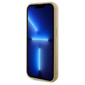 Оригинален гръб GUESS Disco Metal Script - iPhone 14 Pro златист - Img 5