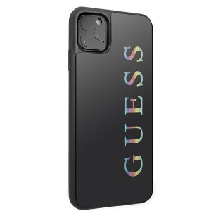 Оригинален гръб GUESS Glitter Logo GUHCN65LGMLBK - iPhone 11 Pro Max черен - Img 13