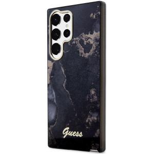 Оригинален гръб GUESS Golden Marble GUHCS23LHTMRSK - Samsung Galaxy S23 Ultra черен - Img 2