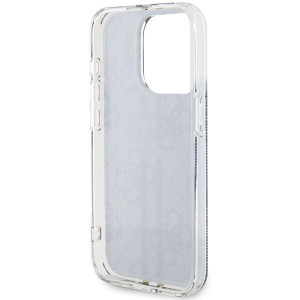 Оригинален гръб GUESS IML 4G Gold Stripe - iPhone 15 Pro Max черен - Img 7