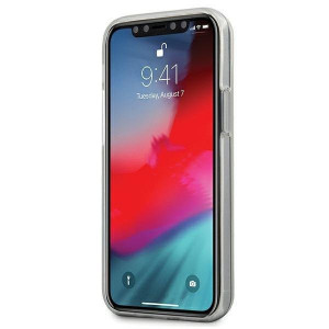 Оригинален гръб GUESS Metallic GUHCP12SPCUMPTBK - iPhone 12 mini черен - Img 3