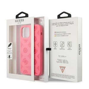 Оригинален гръб GUESS Peony GUHCP12LLSPEFU - iPhone 12 Pro Max циклама - Img 8