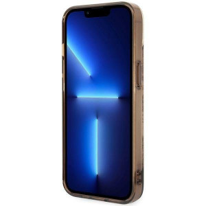 Оригинален гръб GUESS Porcelain GUHCP14MHGPLHC - iPhone 14 Plus охра - Img 5