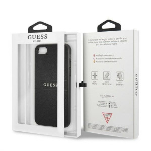 Оригинален гръб GUESS Saffiano Stripe GUHCI8PSASBBK - iPhone 7 / 8 / SE (2nd gen) / SE (3rd gen) черен - Img 8