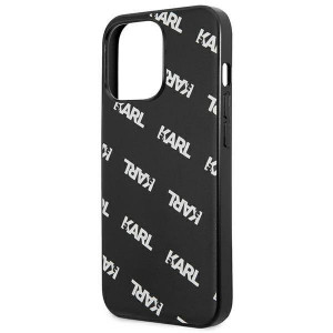 Оригинален гръб KARL LAGERFELD Allover KLHCP13LPULMBK3 - iPhone 13 Pro черен - Img 6