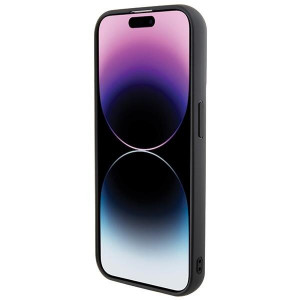 Оригинален гръб KARL LAGERFELD Gripstand Saffiano Karl & Choupette Pins - iPhone 13 Pro черен - Img 5