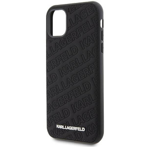 Оригинален гръб KARL LAGERFELD Quilted K Pattern - iPhone 11 черен - Img 6