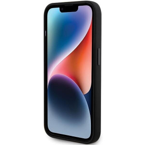 Оригинален гръб KARL LAGERFELD Silicone Ikonik Metal Pin - iPhone 15 Pro черен - Img 5