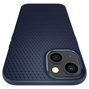 Оригинален гръб SPIGEN Liquid Air - iPhone 13 тъмносин - Img 7