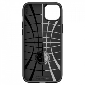 Оригинален гръб SPIGEN Liquid Air - iPhone 14 черен мат - Img 4