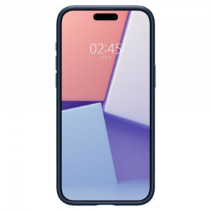 Оригинален гръб SPIGEN Liquid Air - iPhone 15 Pro Max тъмносин - Img 2