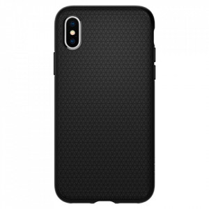 Оригинален гръб SPIGEN Liquid Air - iPhone X / XS черен мат - Img 6