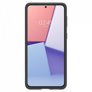 Оригинален гръб SPIGEN Liquid Air - Samsung Galaxy S21 5G черен мат - Img 3