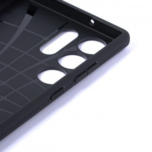 Оригинален гръб SPIGEN Liquid Air - Samsung Galaxy S23 Ultra черен мат - Img 17