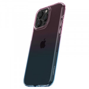 Оригинален гръб SPIGEN Liquid Crystal - iPhone 15 Pro Gradation розов - Img 9