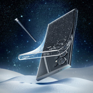Оригинален гръб SPIGEN Liquid Crystal - Samsung Galaxy S24 Ultra прозрачен с блясък - Img 10
