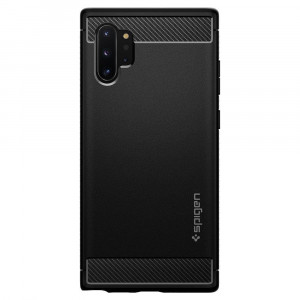 Оригинален гръб SPIGEN Rugged Armor - Samsung Galaxy Note10+ черен мат - Img 18
