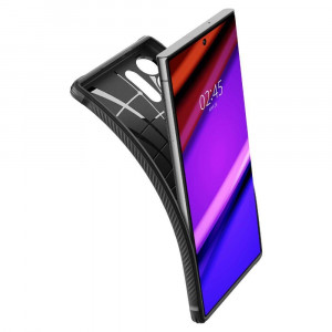 Оригинален гръб SPIGEN Rugged Armor - Samsung Galaxy S23 Ultra черен мат - Img 7