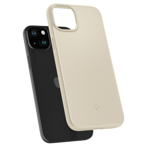 Оригинален гръб SPIGEN Thin Fit - iPhone 15 Plus бежов - Img 10