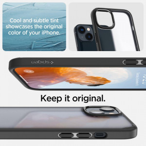 Оригинален гръб SPIGEN Ultra Hybrid - iPhone 14 Plus черен - Img 6