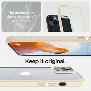 Оригинален гръб SPIGEN Ultra Hybrid - iPhone 14 Plus Sand Beige - Img 6