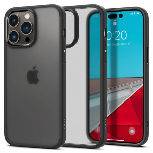 Оригинален гръб SPIGEN Ultra Hybrid - iPhone 14 Pro черен - Img 1