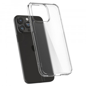Оригинален гръб SPIGEN Ultra Hybrid - iPhone 15 Pro Frost Clear - Img 6