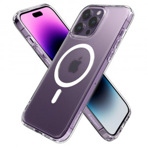 Оригинален гръб SPIGEN Ultra Hybrid MagSafe - iPhone 14 Pro кристалнопрозрачен мат - Img 6