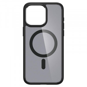 Оригинален гръб SPIGEN Ultra Hybrid MagSafe - iPhone 15 Pro Max Frost Black - Img 19