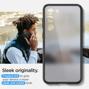 Оригинален гръб SPIGEN Ultra Hybrid - Samsung Galaxy S23 черен - Img 8