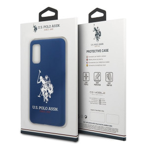 Оригинален гръб US POLO Silicone USHCS62SLHRNV - Samsung Galaxy S20 / S20 5G тъмносив - Img 8