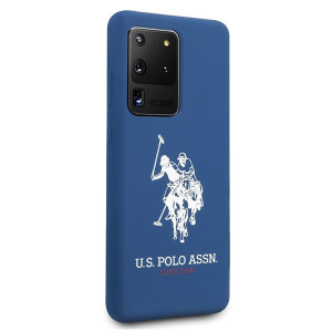 Оригинален гръб US POLO Silicone USHCS69SLHRNV - Samsung Galaxy S20 Ultra / S20 Ultra 5G тъмносив - Img 6