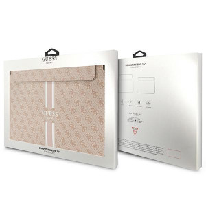 Оригинален калъф за лаптоп GUESS 4G Printed Stripes GUCS16P4RPSP 16" розов - Img 4
