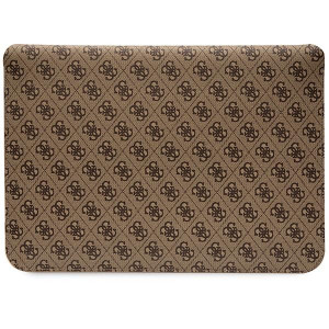Оригинален калъф за лаптоп GUESS 4G Stripe Metal Logo GUCS14PS4SGW 14" кафяв - Img 3