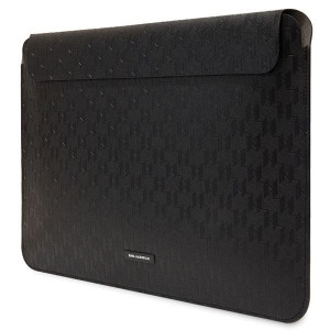 Оригинален калъф за лаптоп KARL LAGERFELD Saffiano Plaque KLCS14SAKLHPK 14" черен - Img 2