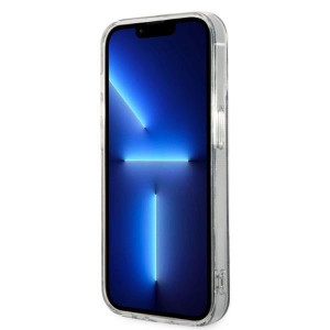 Оригинален комплект GUESS 4G Print (гръб + зарядно) MagSafe GUBPP14LH4EACSK - iPhone 14 Pro черен - Img 5