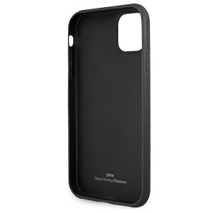 Оригинален твърд гръб от еко кожа BMW Leather Curve Perforate BMHCN61RSPPR - iPhone 11 червен - Img 7