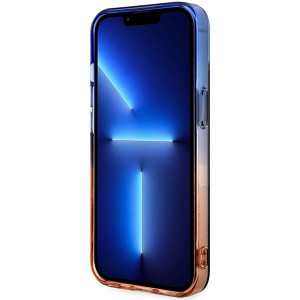 Оригинален твърд гръб BMW Gradient Bumper MagSafe BMHMP14SHTGE - iPhone 14 сив - Img 5