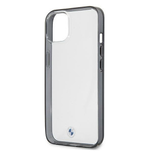 Оригинален твърд гръб BMW Signature BMHCP13SPCUMRBK - iPhone 13 mini прозрачен с черна рамка - Img 6
