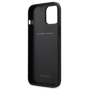Оригинален твърд гръб FERRARI Off Track Perforated FEOGOHCP12LBK - iPhone 12 Pro Max черен - Img 4