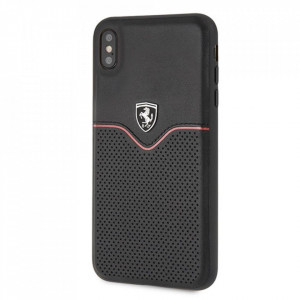 Оригинален твърд гръб FERRARI Off Track Victory FEOVEHCI65BK - iPhone XS Max черен - Img 6
