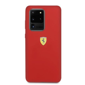 Оригинален твърд гръб FERRARI Silicone FESSIHCS69RE - Samsung Galaxy S20 Ultra / S20 Ultra 5G червен - Img 10